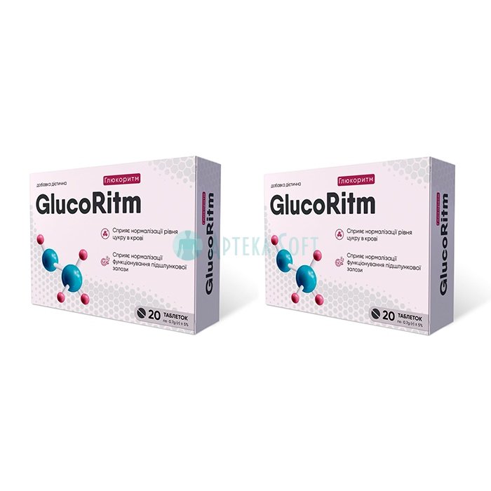 ❚ GlucoRitm ⏤ means for normalizing sugar levels